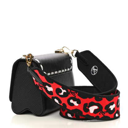 Louis Vuitton Epi Wild At Heart Twist Shoulder Bag PM Black 3 of 9