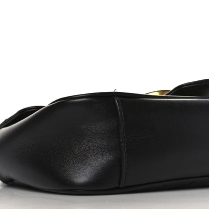 Gucci Calfskin Matelasse Mini GG Marmont Shoulder Bag Black 8 of 9