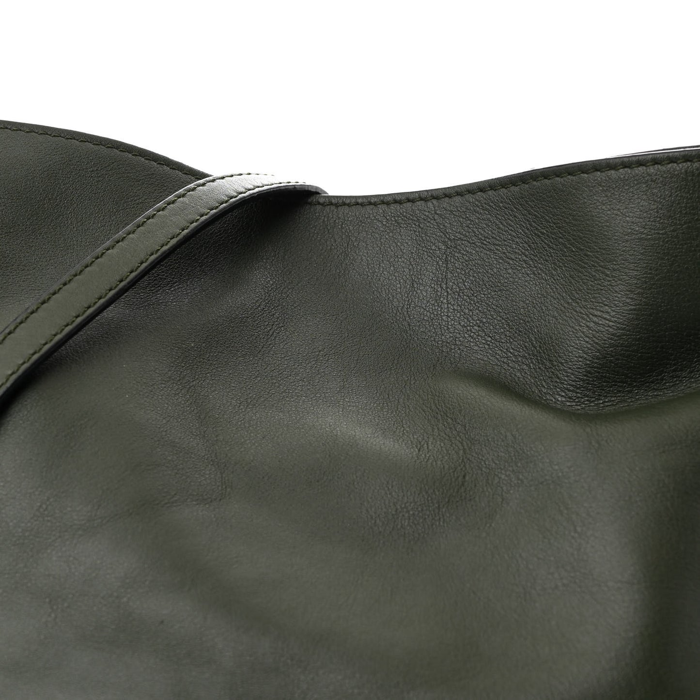 Nappa Medium Flamenco Knot Bag Vintage Khaki