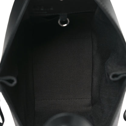 Loewe Soft Grained Calfskin Compact Hammock Shoulder Bag Black 5 of 9