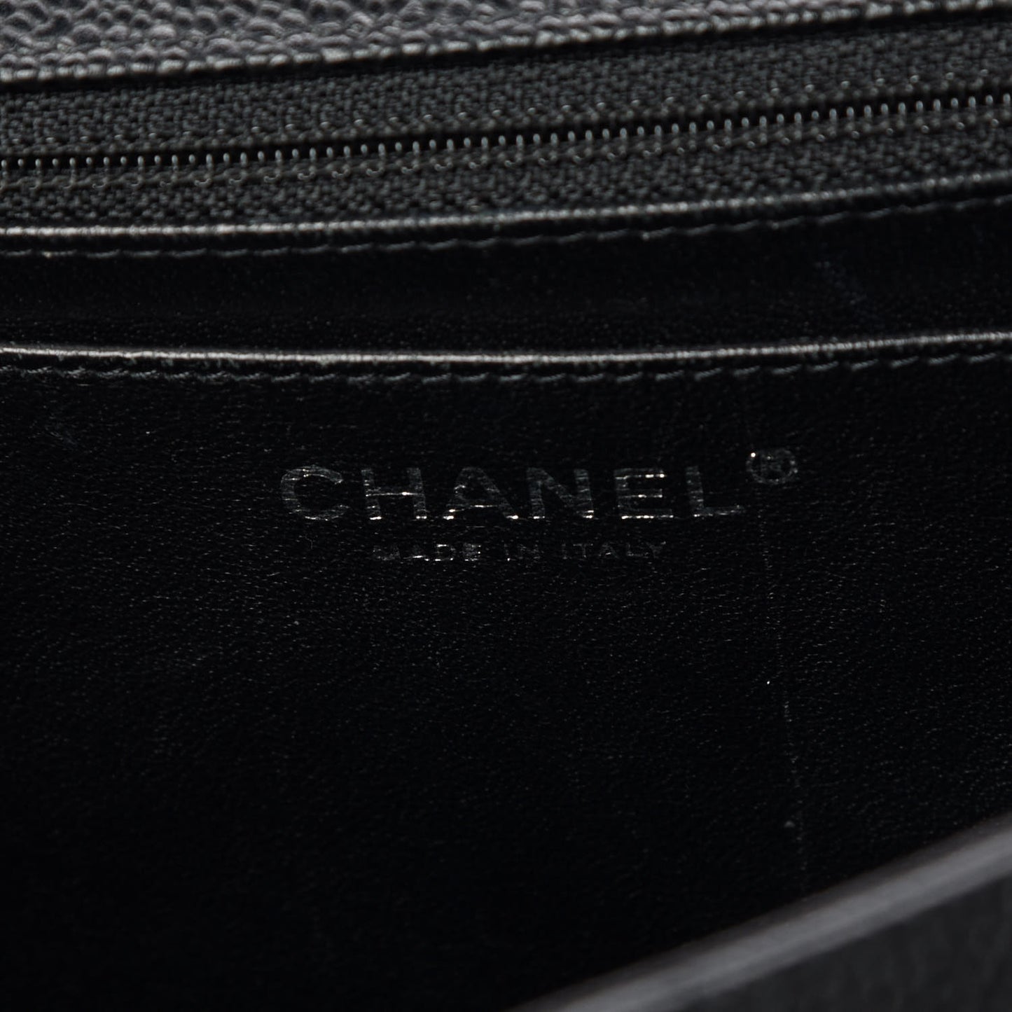 Caviar Quilted Maxi Single Flap Black
