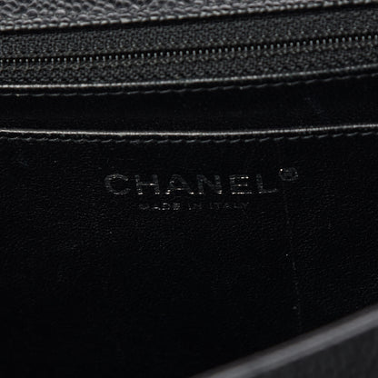 Chanel Caviar Quilted Maxi Single Flap Black 6 of 13