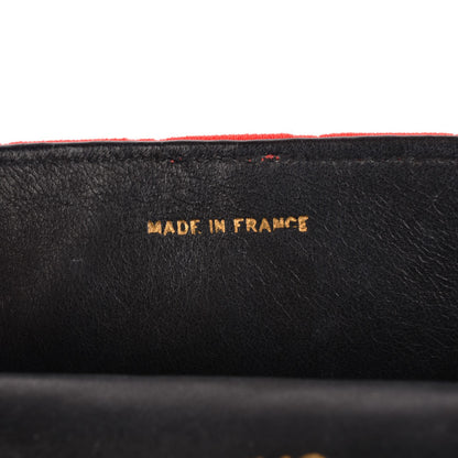 Chanel Jersey Quilted Small Single Flap Red 8 of 9
