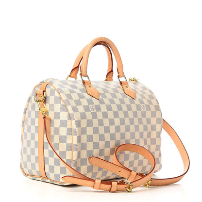 Louis Vuitton Damier Azur Speedy Bandouliere 30 2 of 10