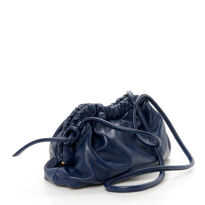 Mansur Gavriel Lambskin Mini Cloud Clutch Blue 3 of 10