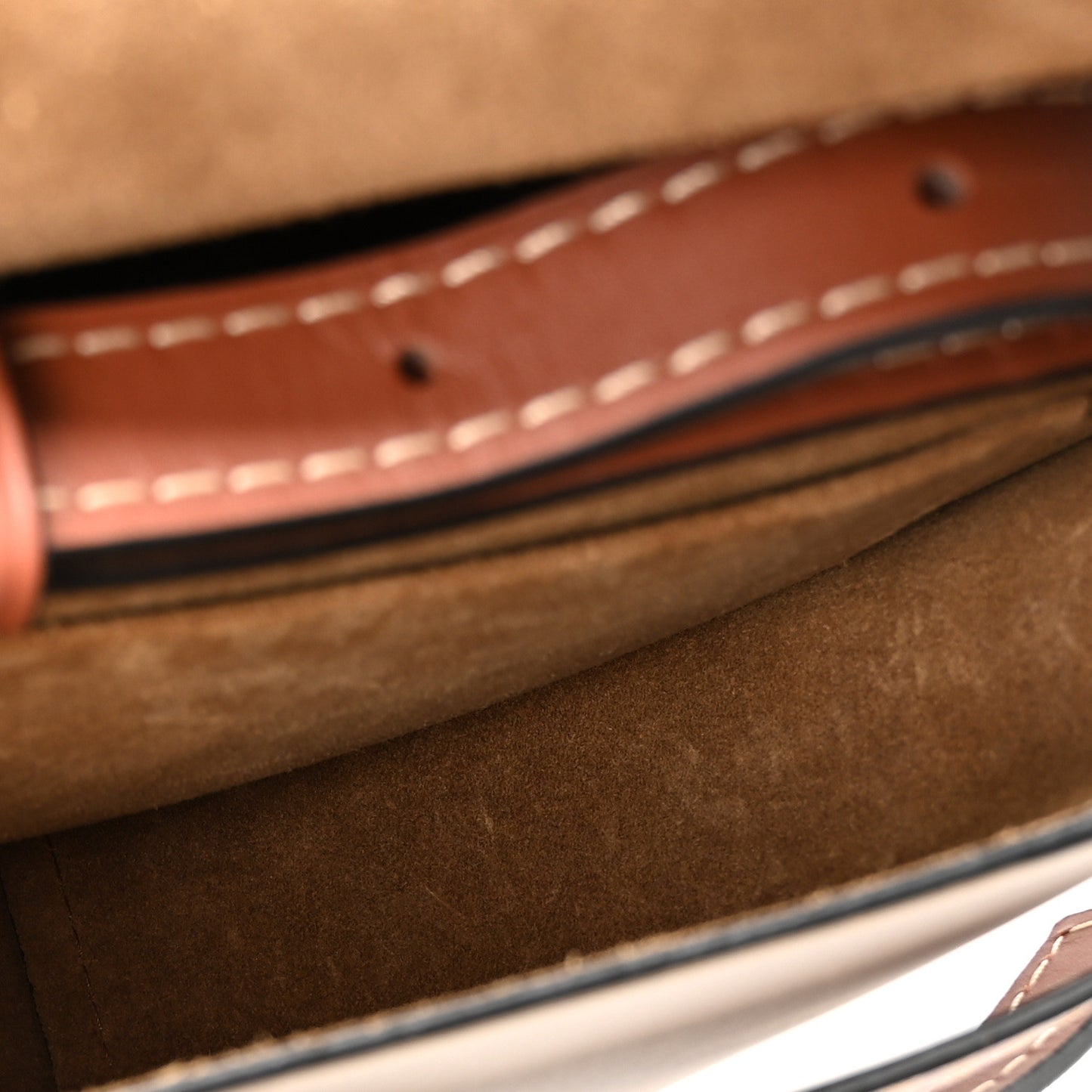 Calfskin Small Gate Crossbody Bag Amber Light Grey Rust