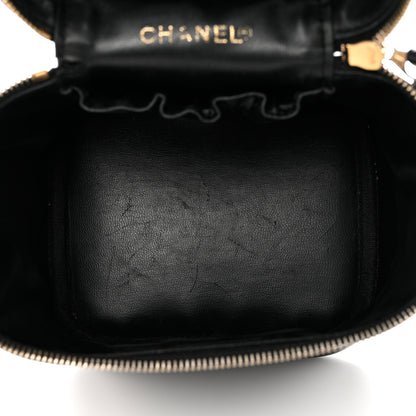 Chanel Caviar Vanity Cosmetic Case Black 5 of 13