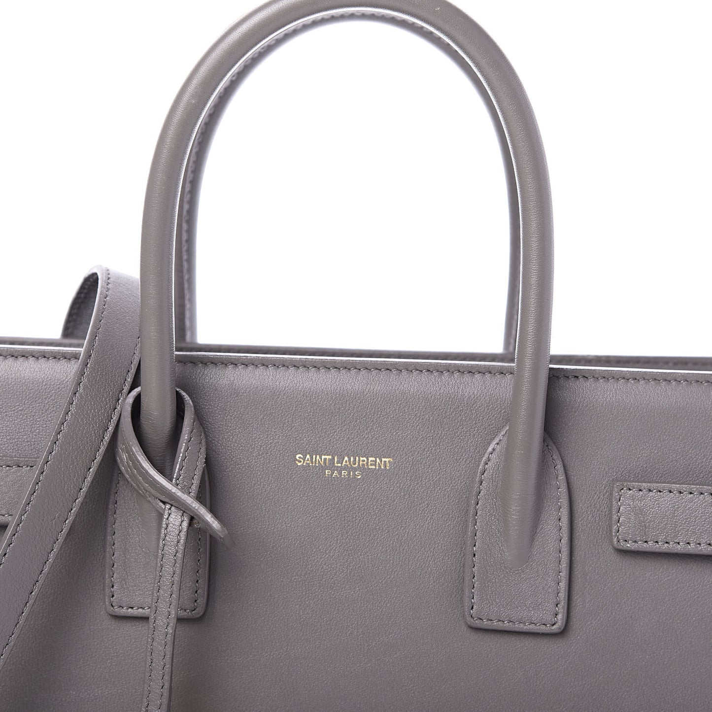 Calfskin Baby Sac de Jour Fog