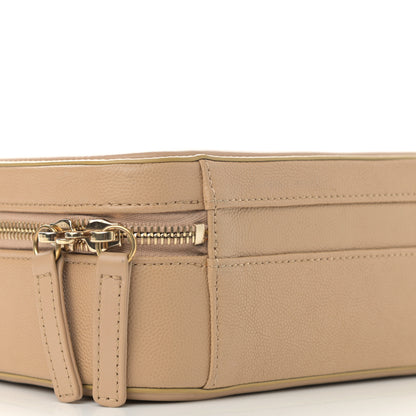 Chanel Caviar Quilted Medium CC Filigree Vanity Case Beige 7 of 8
