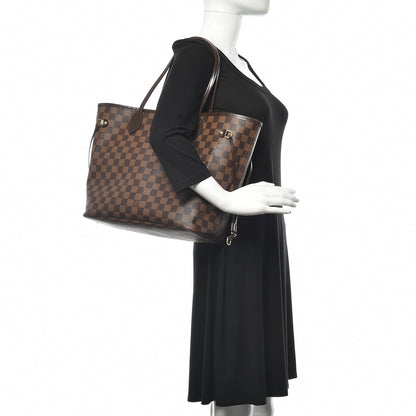 Louis Vuitton Damier Ebene Neverfull MM 2 of 19