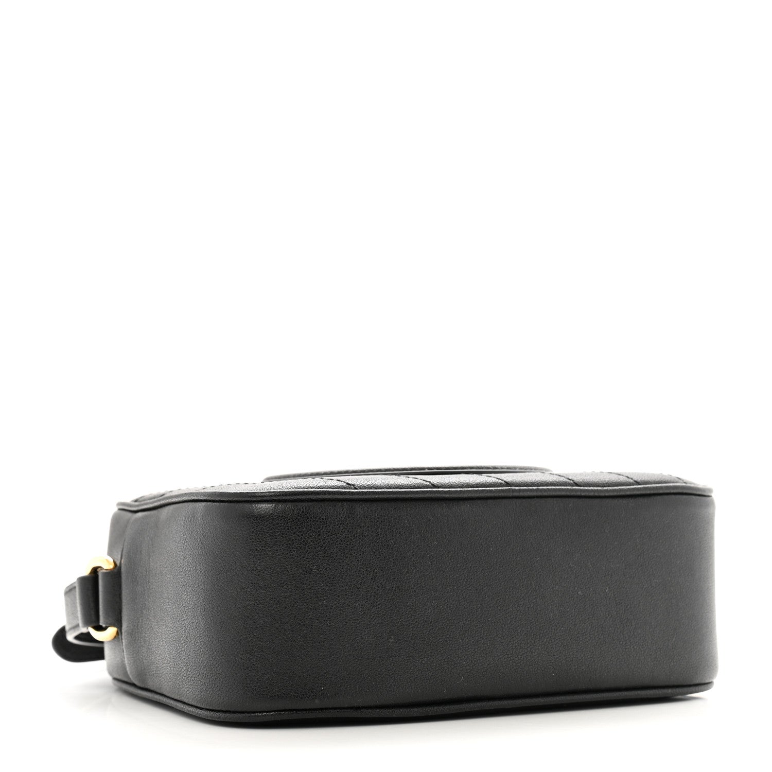 Gucci Sakai Be Green Calfskin Diagonal Stitched Small Blondie Shoulder Bag Black 4 of 11