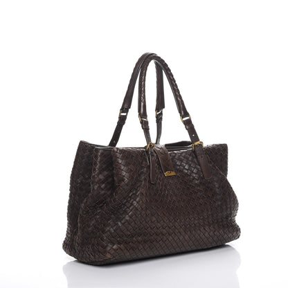 Bottega Veneta Nappa Intrecciato Medium Roma Tote Moro 3 of 9