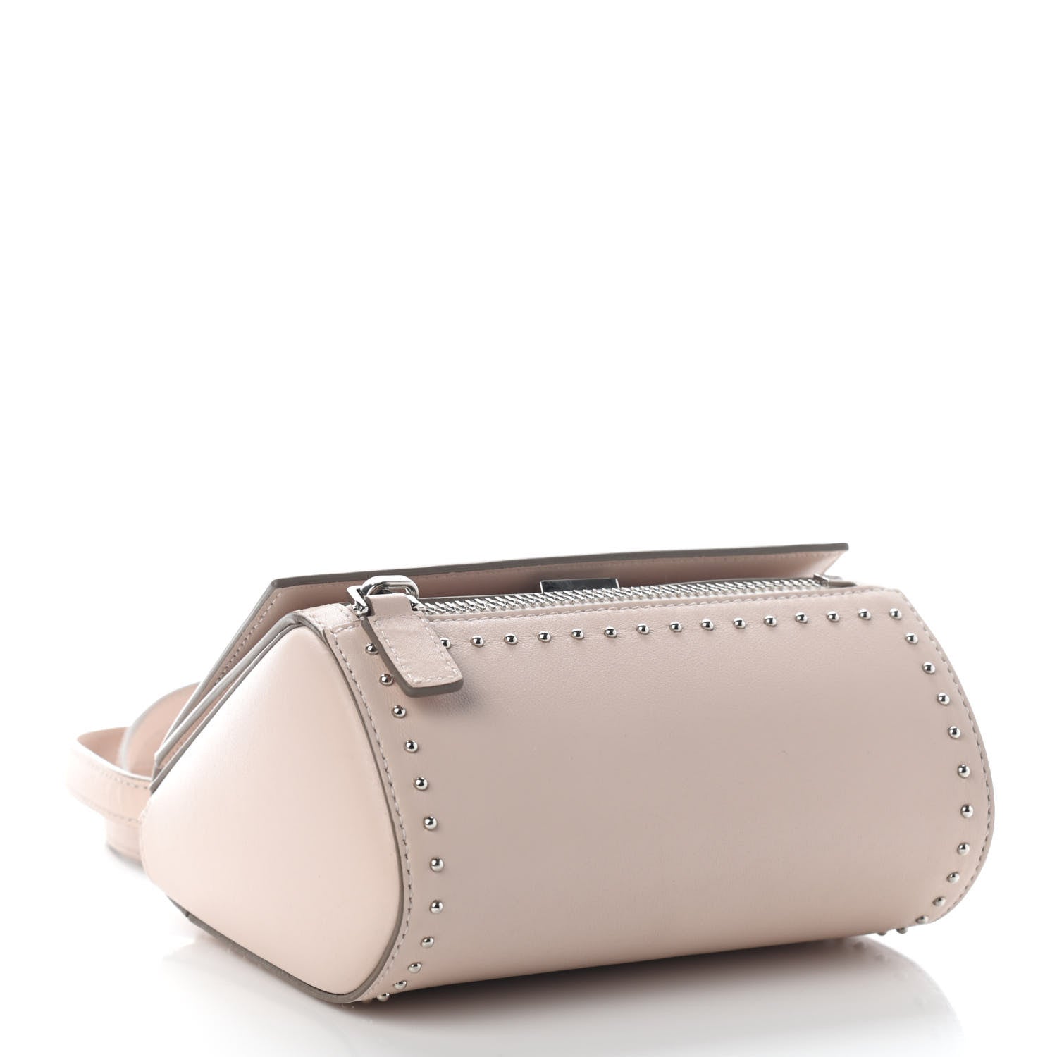 Givenchy Calfskin Studded Mini Pandora Box Crossbody Bag Nude Pink 4 of 9