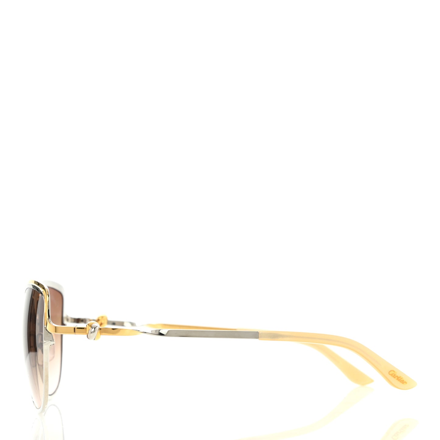 Metal Trinity Sunglasses CT0089S Brown