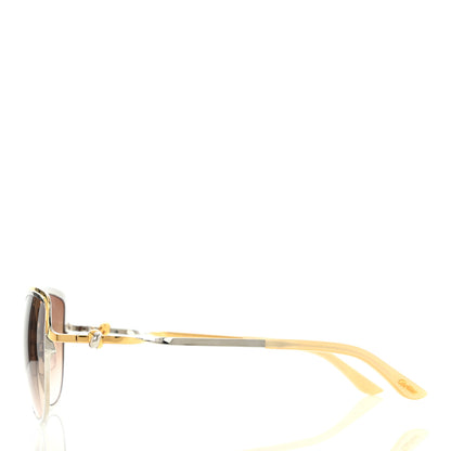 Cartier Metal Trinity Sunglasses CT0089S Brown 3 of 8