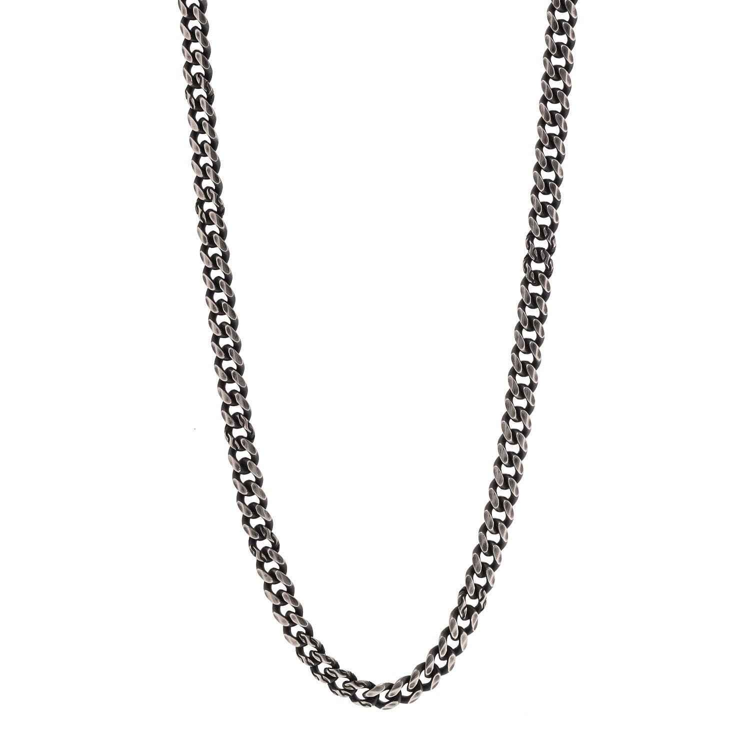 John Hardy Darkened Sterling Silver Asli Cross Necklace 1 of 7