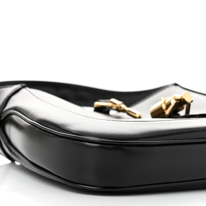 Gucci Boarded Dyana Lux Calfskin Small Jackie 1961 Hobo Black 9 of 10