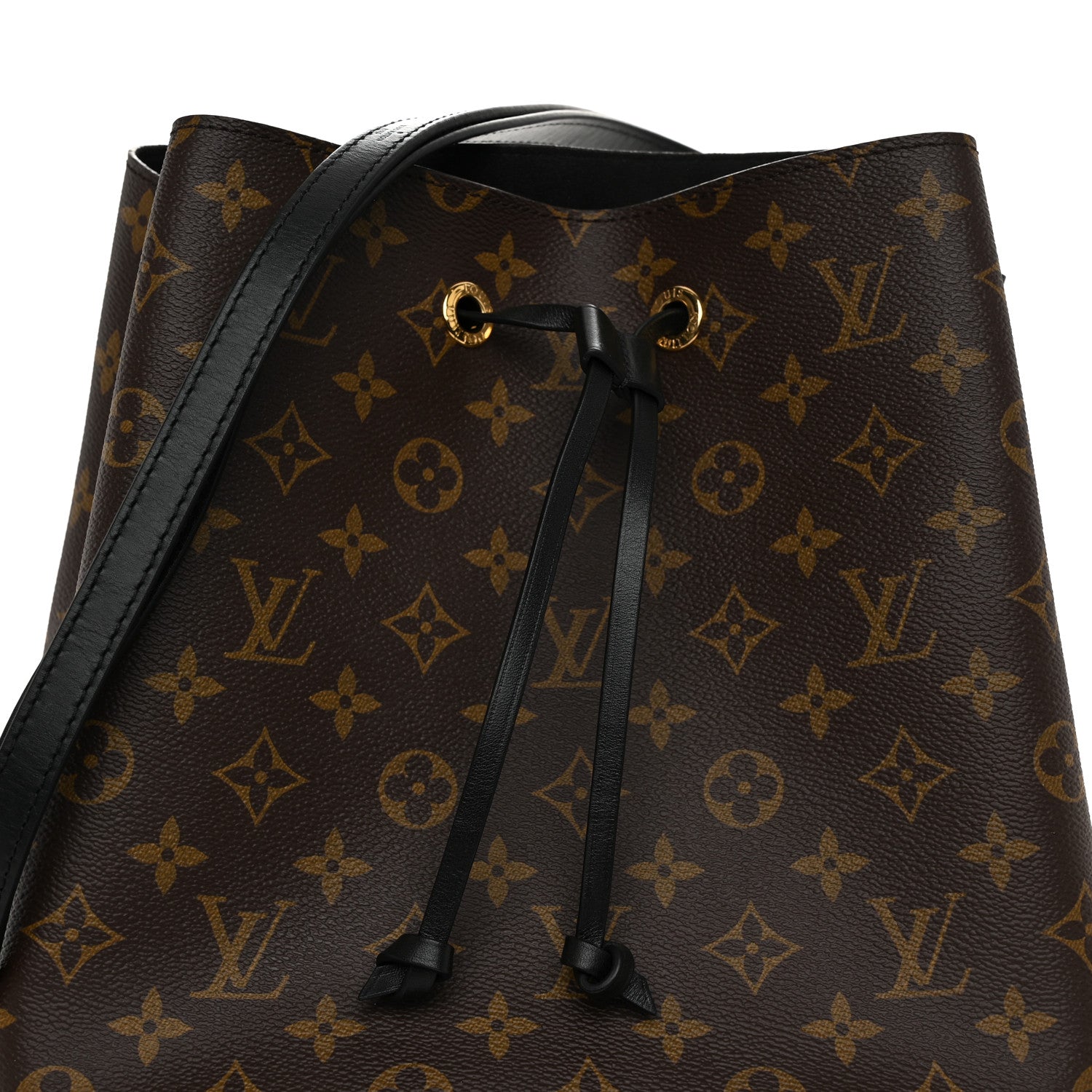 Louis Vuitton Monogram Neonoe MM Black 6 of 9