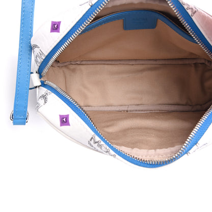 MCM Skyoptic Visetos Spectrum Diamond Camera Bag White 4 of 11