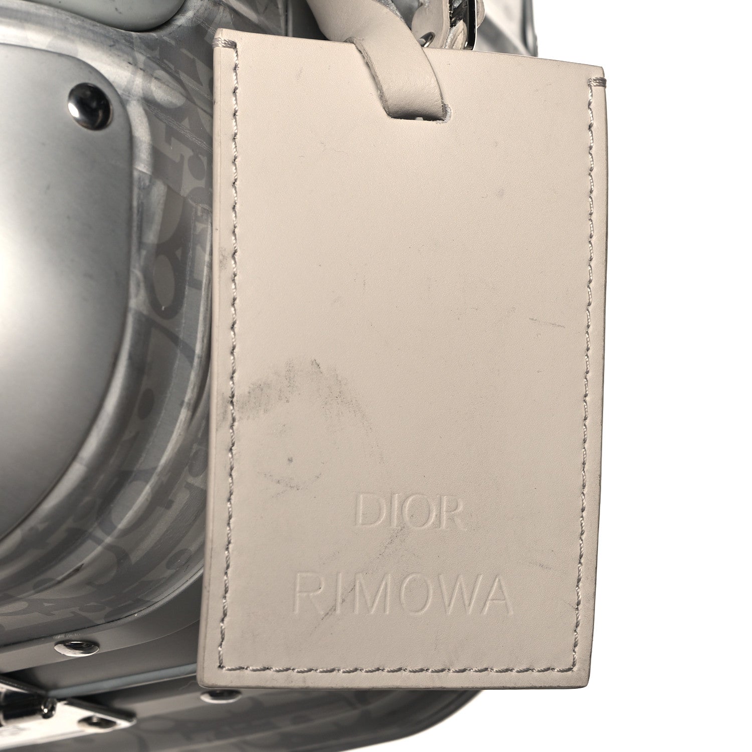 Christian Dior X RIMOWA Aluminum Gradient Cabin Luggage Silver 13 of 15