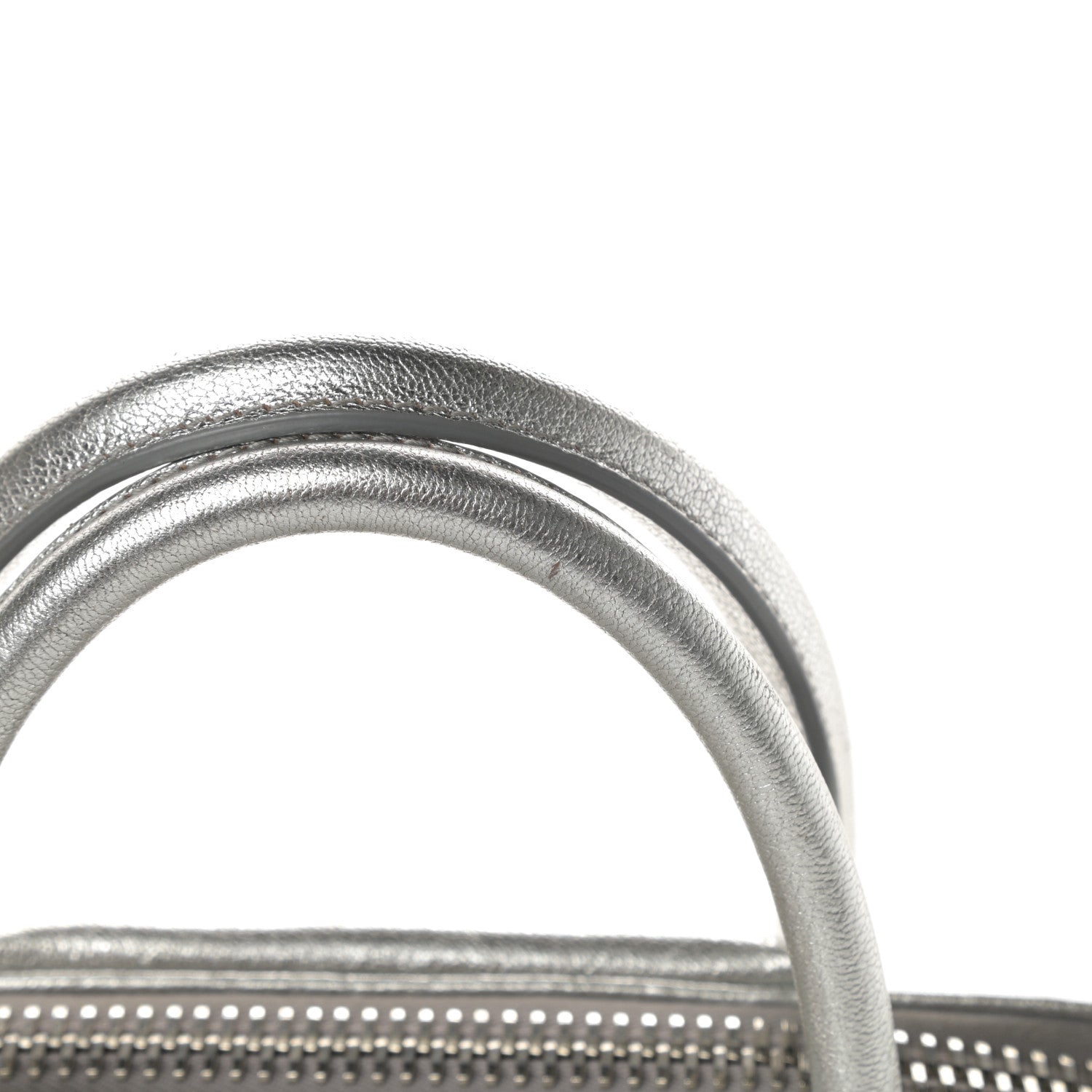 Givenchy Metallic Sugar Goatskin Small Antigona Silver 14 of 14