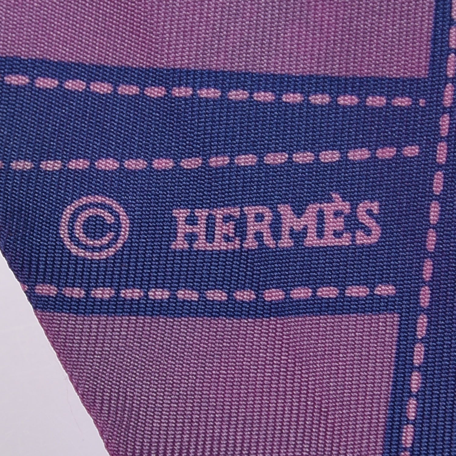 Hermes Silk Dip Dye Bolduc Twilly 3 of 3