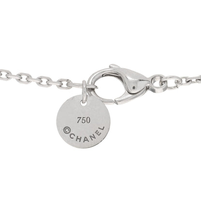 Chanel 18K White Gold Ceramic Ultra Pendant Necklace White 3 of 3