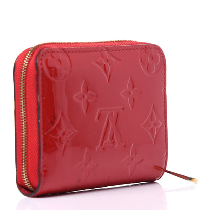 Louis Vuitton Vernis Zippy Coin Purse Cherry 3 of 9