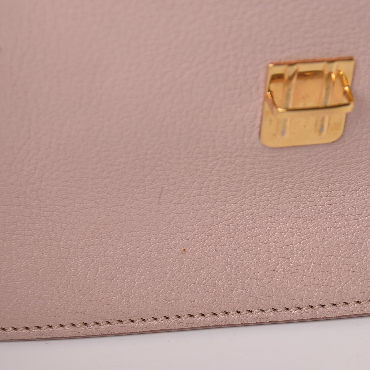Goatskin Madras Mini Top Handle Bag