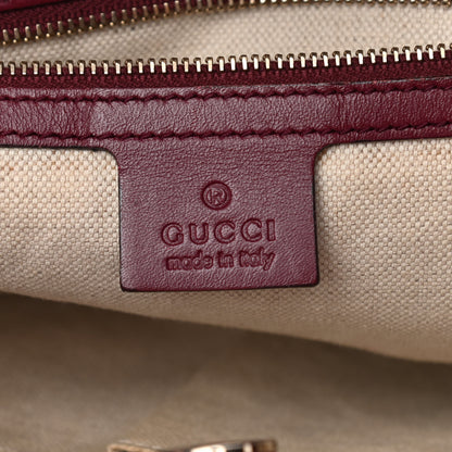 Gucci Monogram Web Medium Mayfair Tote Cherry 6 of 19