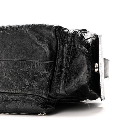 Balenciaga Agneau Arena Superbusy XS Sling Zip Shoulder Bag Black Black 9 of 9