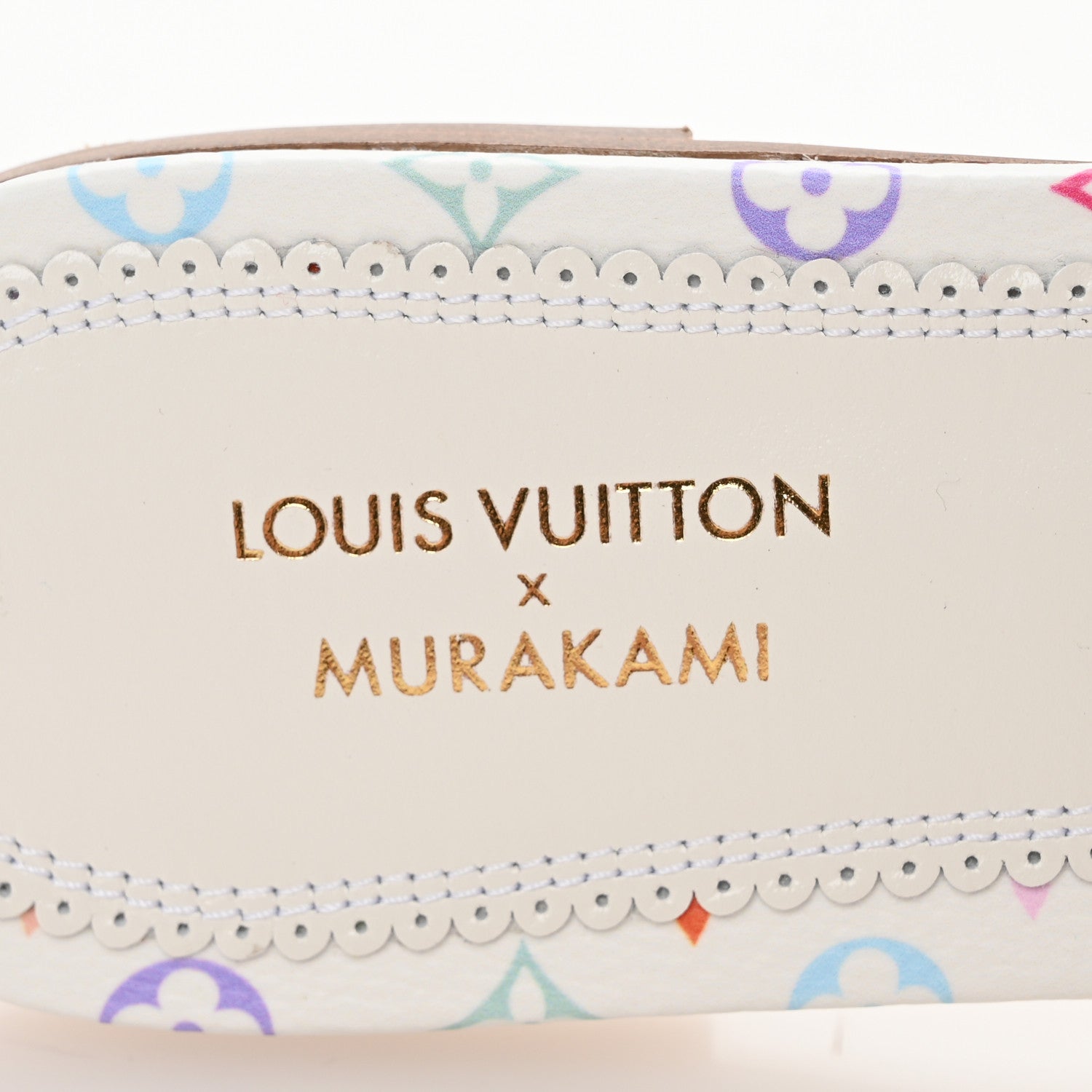 Louis Vuitton LV X TM Monogram Multicolor 6AM Flat Mule Sandals 39 White 8 of 10