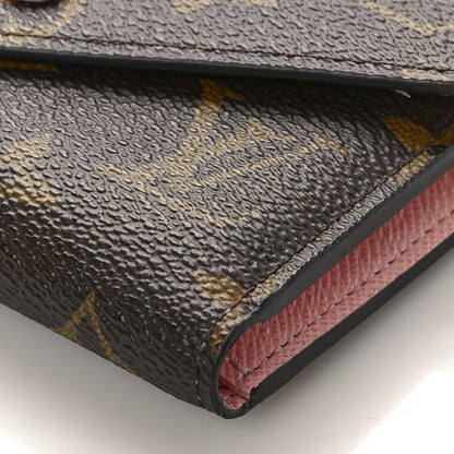 Louis Vuitton Monogram Victorine Wallet Rose Ballerine 8 of 8