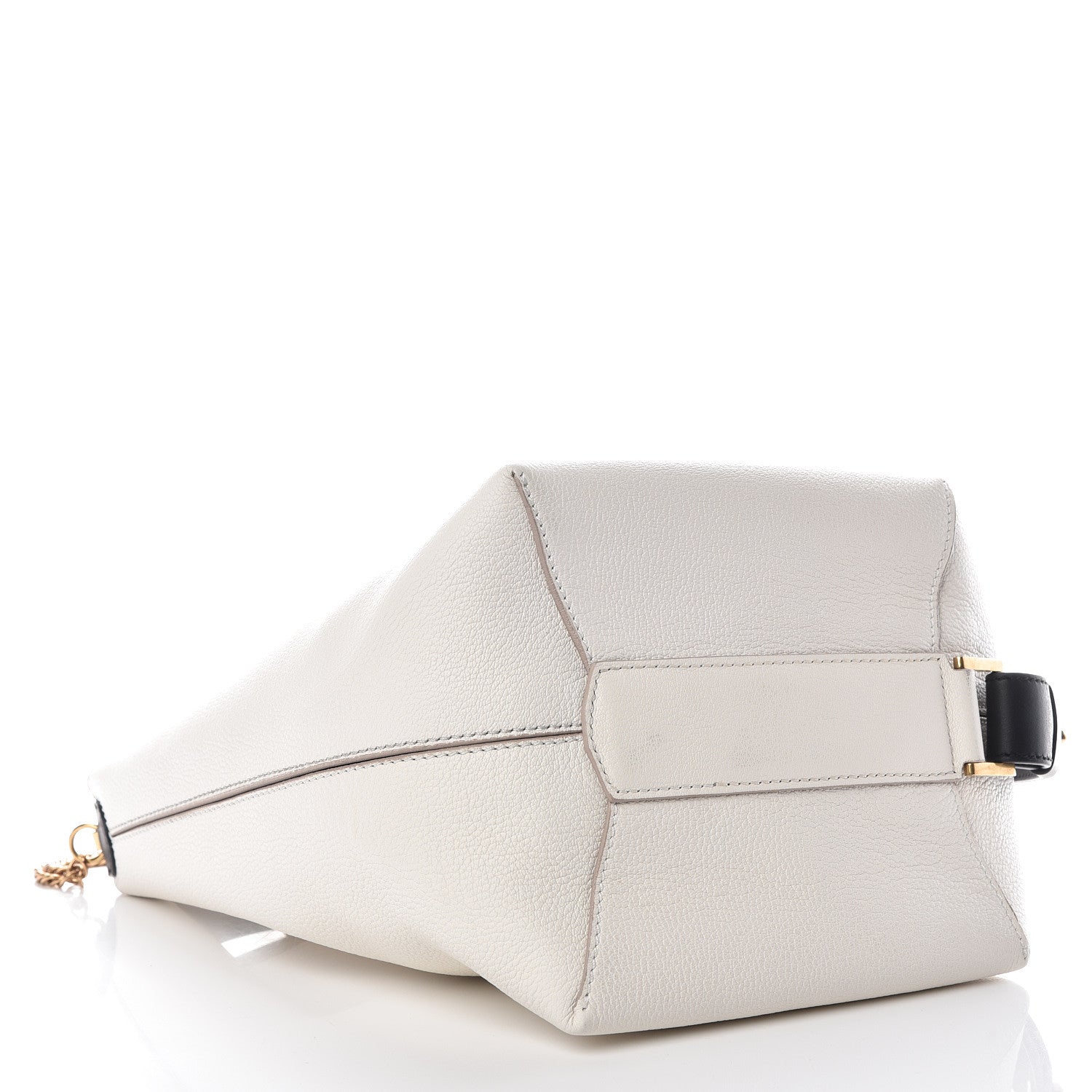 Givenchy Grained Calfskin Medium GV Bucket Bag White 4 of 8