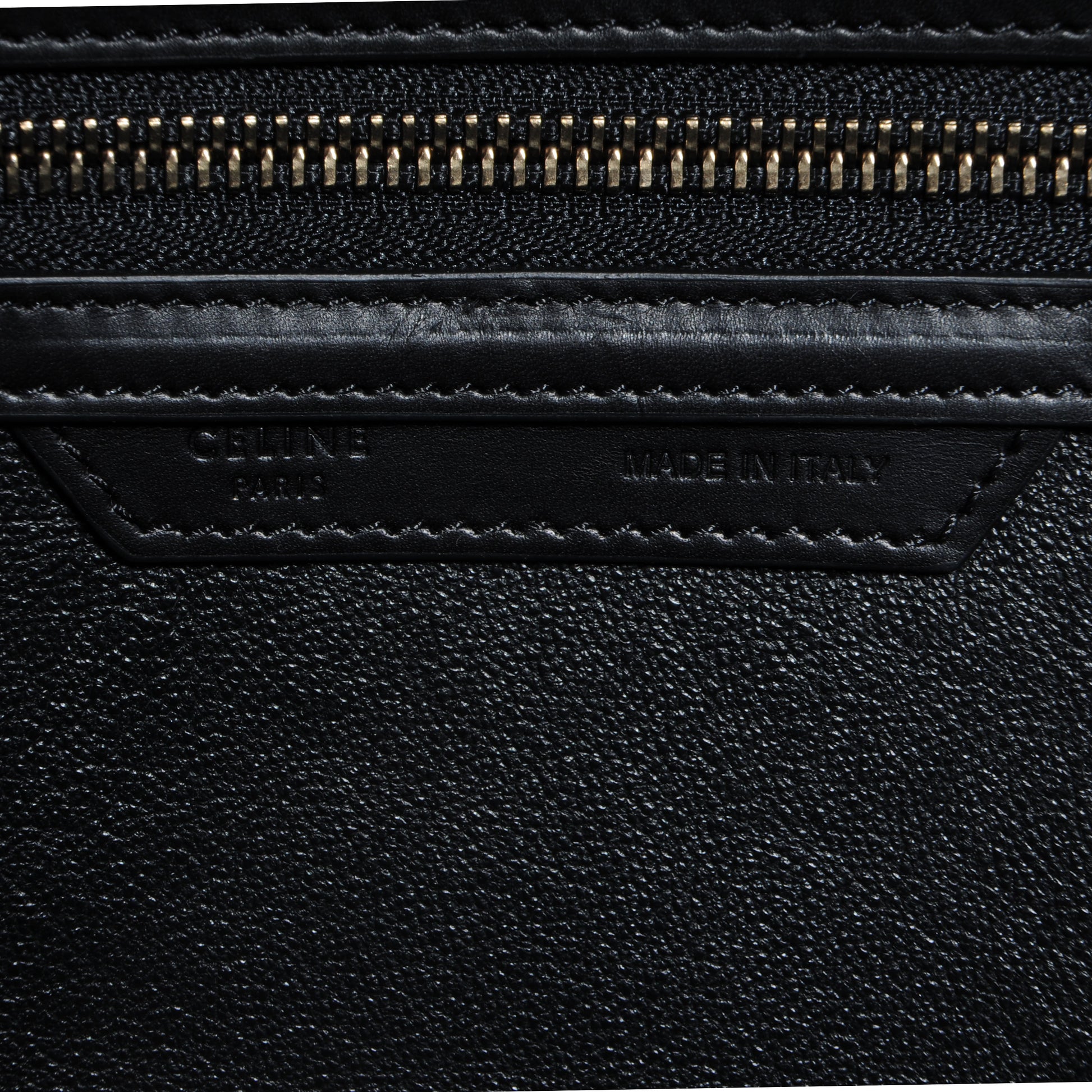 Celine Satin Calfskin Mini Tri-Color Luggage Seashell 6 of 9