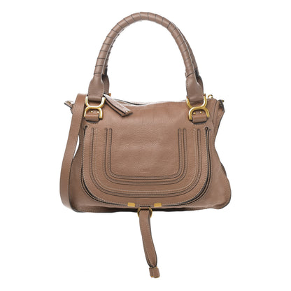 Chloe Calfskin Small Marcie Satchel Nut 1 of 16