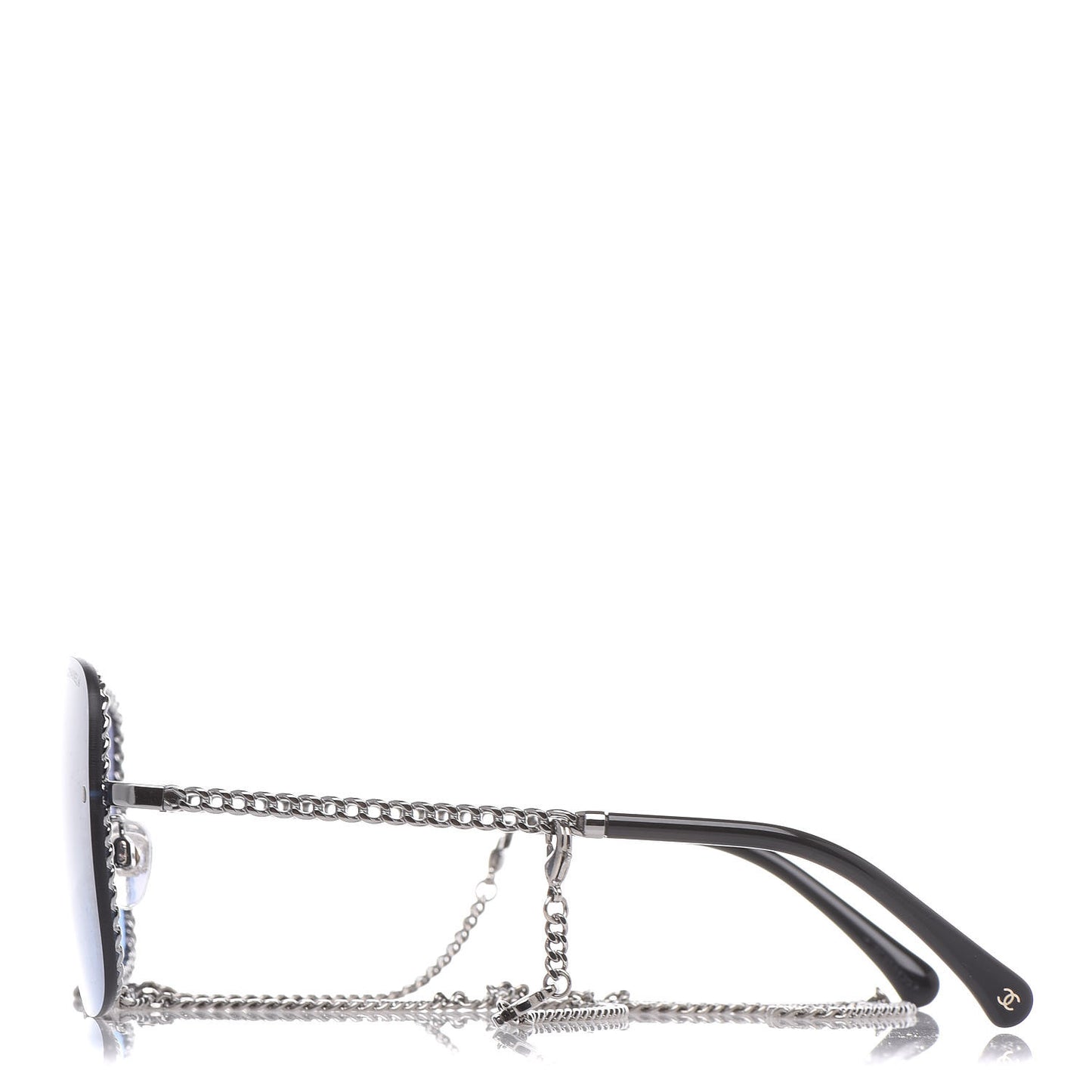 Chain Square Sunglasses 4244 Blue