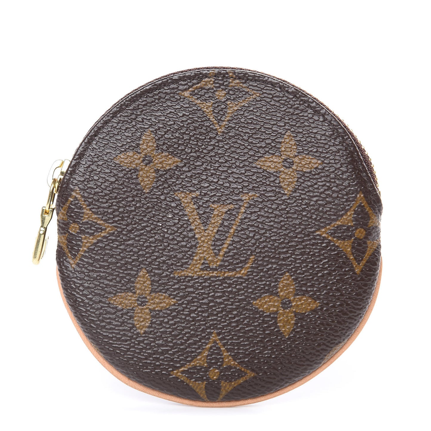 Monogram Round Coin Purse