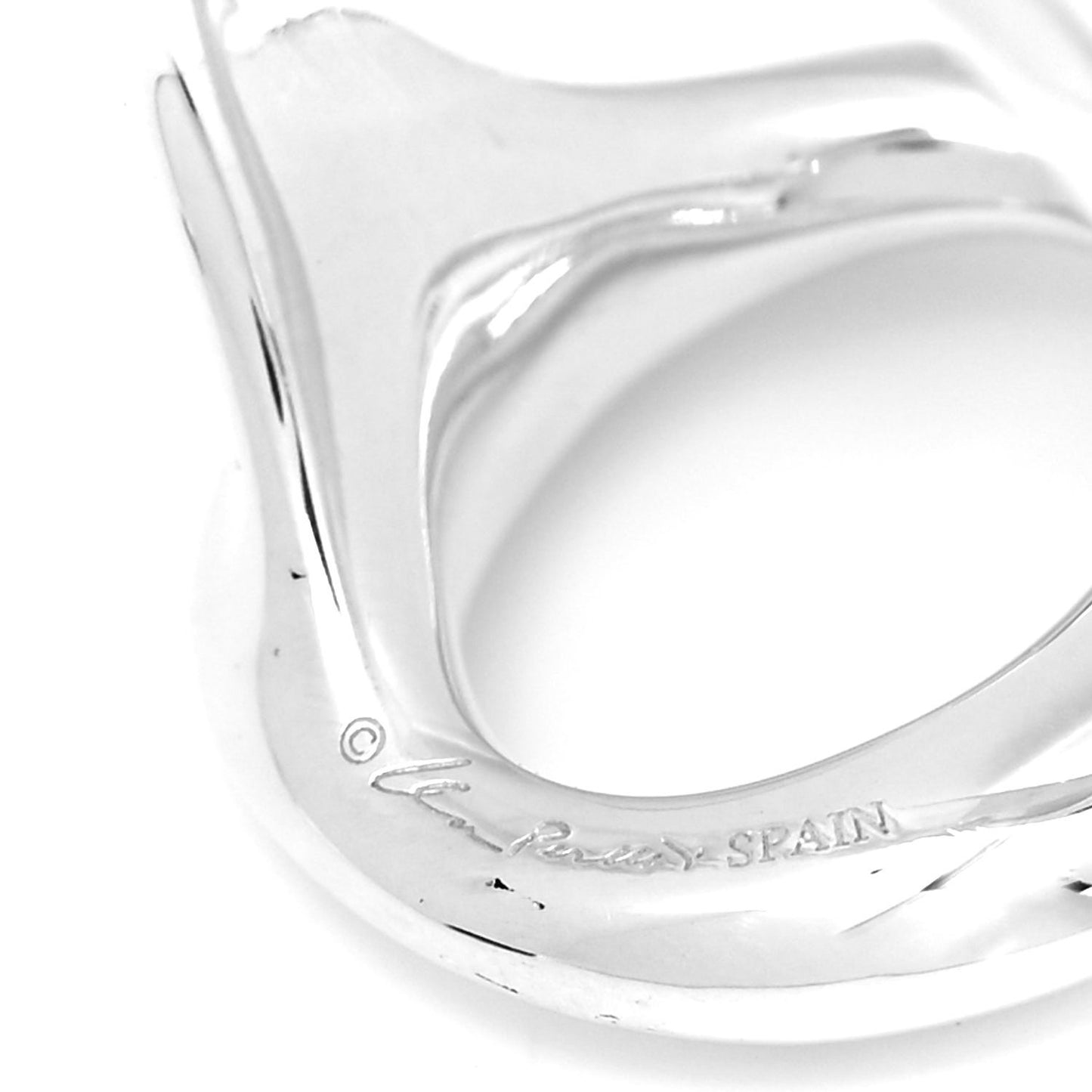Sterling Silver Elsa Peretti Sevillana Ring 58 8.25