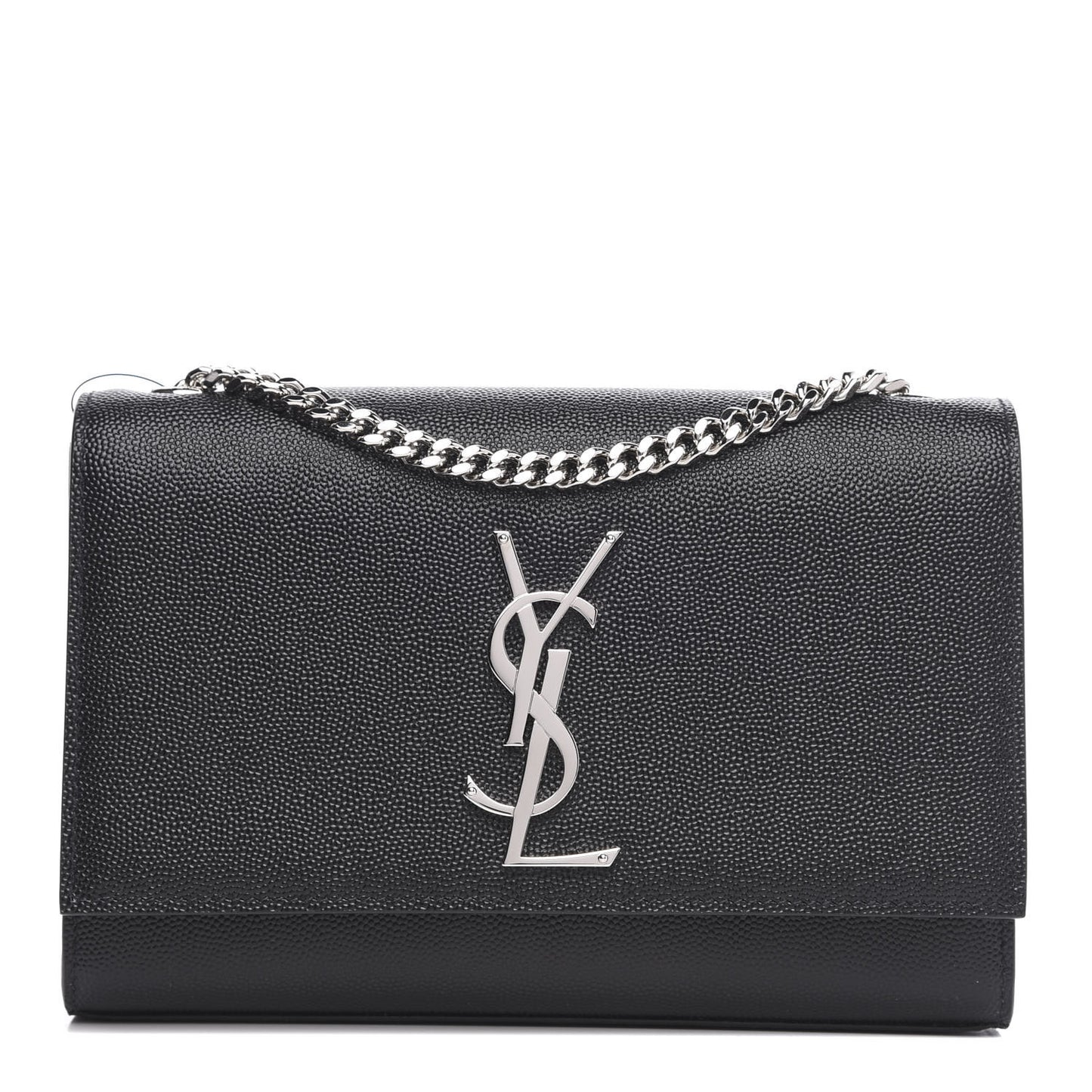 Grain De Poudre Small Monogram Kate Satchel Black