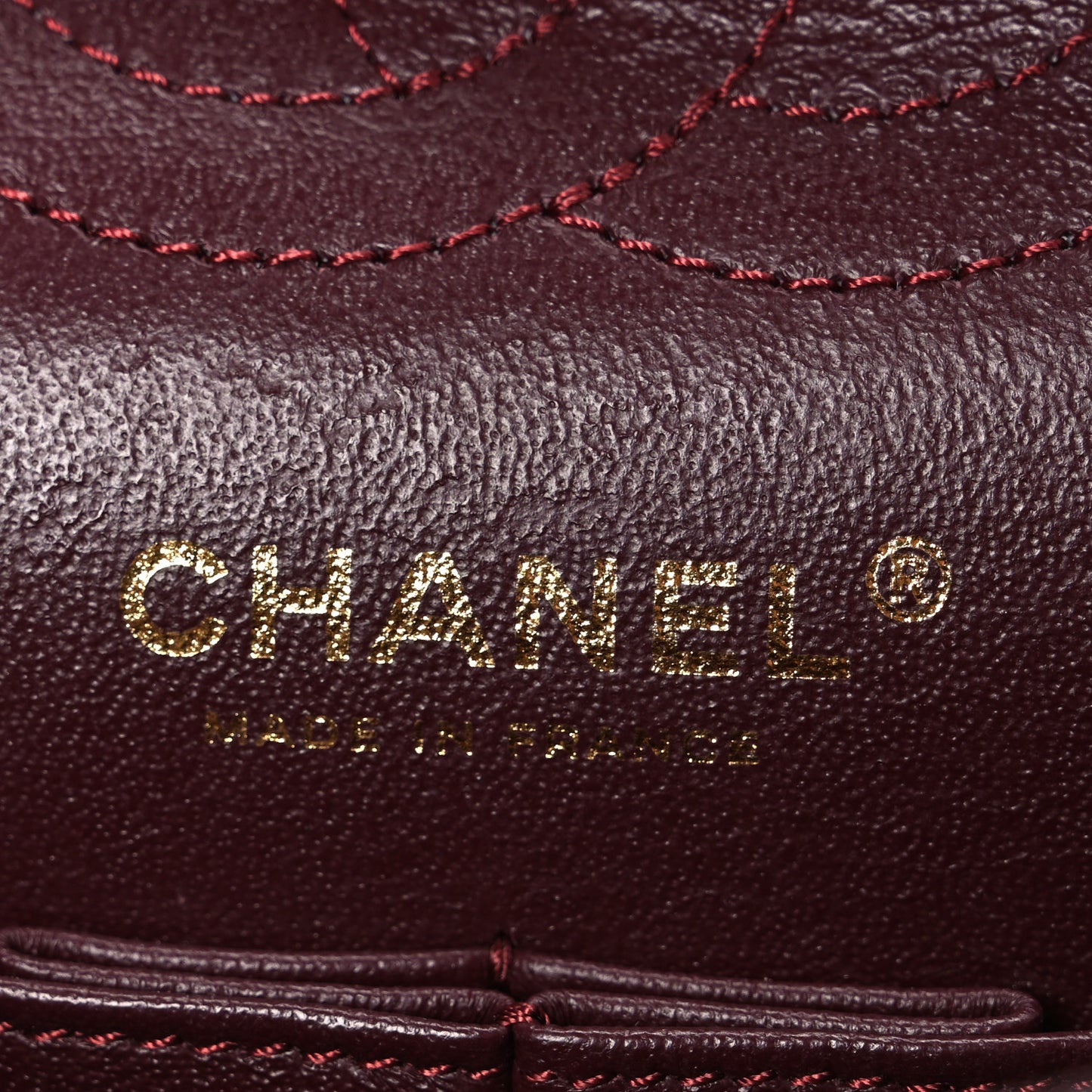 Aged Calfskin Lucky Charms 2.55 Reissue 224 Flap Black