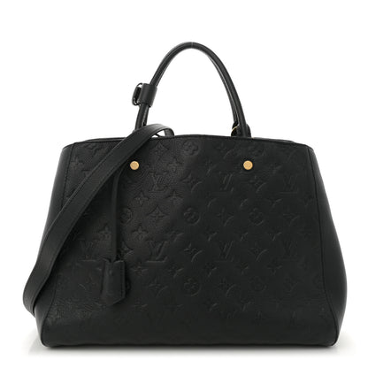 Louis Vuitton Empreinte Montaigne GM Black 1 of 12
