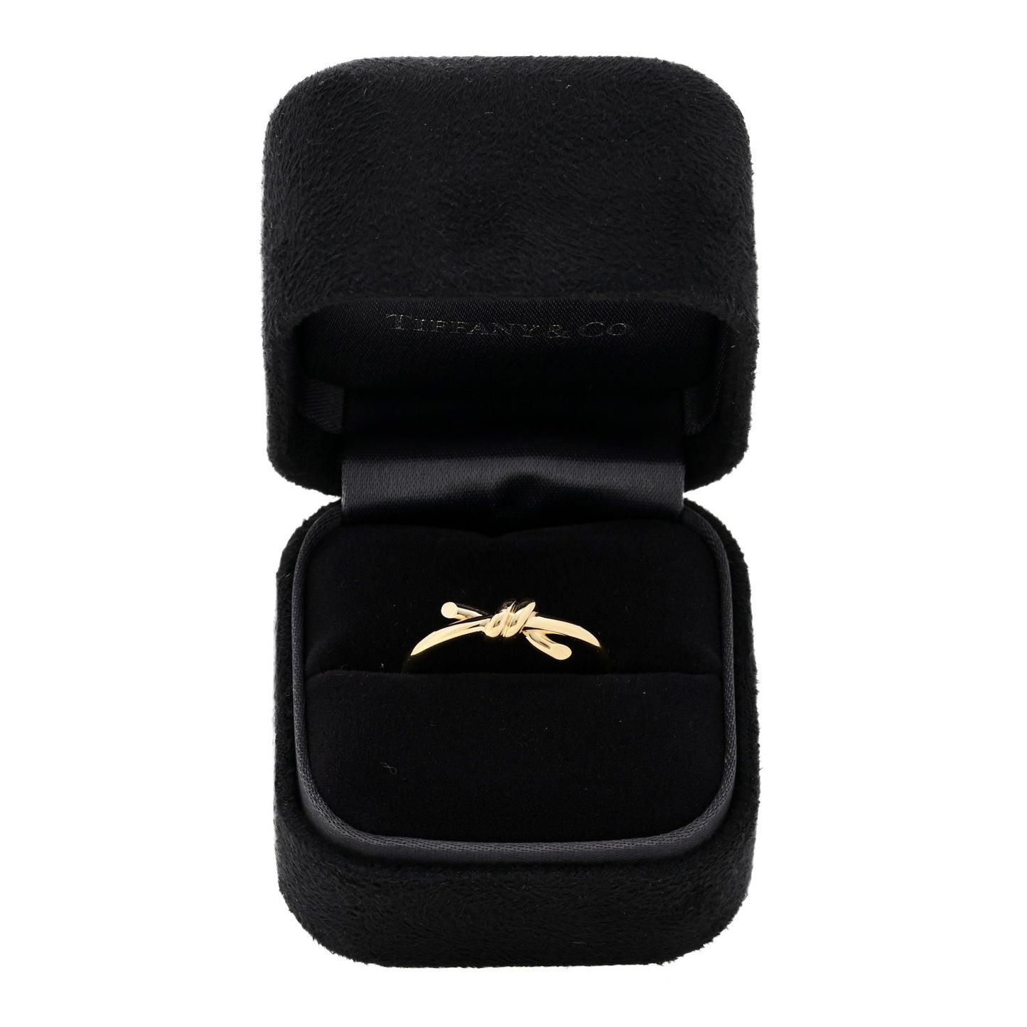 18K Yellow Gold Knot Ring 54 7
