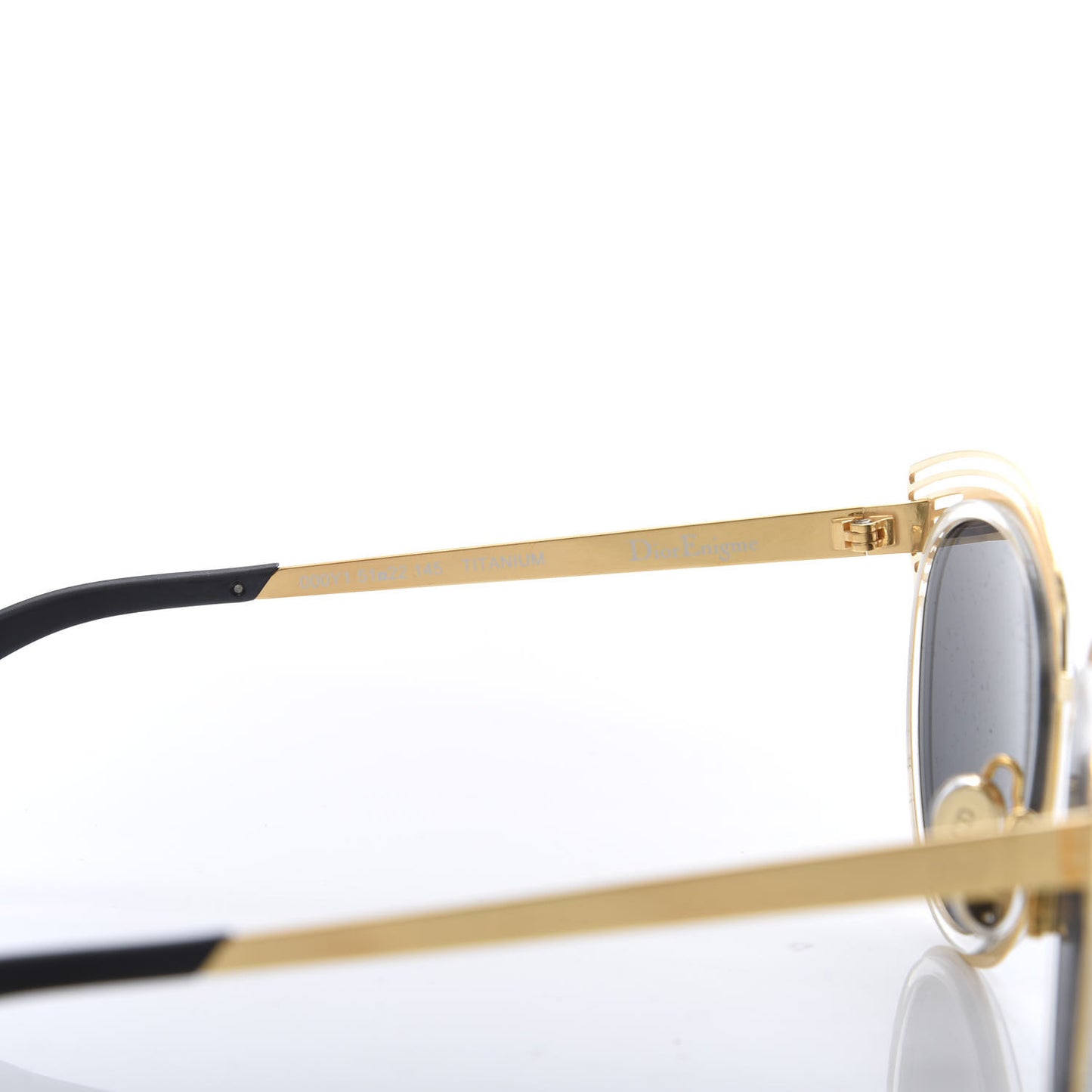 Acetate Enigme Sunglasses Gold