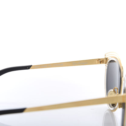 Christian Dior Acetate Enigme Sunglasses Gold 5 of 7