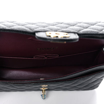 Chanel Caviar Quilted Medium Double Flap Black 5 of 12