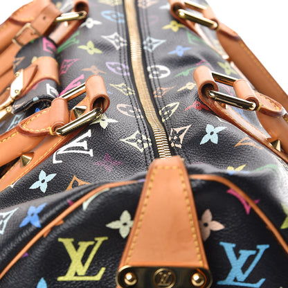 Louis Vuitton Monogram Multicolor Keepall 45 Black 14 of 15
