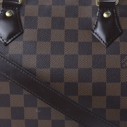 Louis Vuitton Damier Ebene Speedy Bandouliere 30 10 of 10