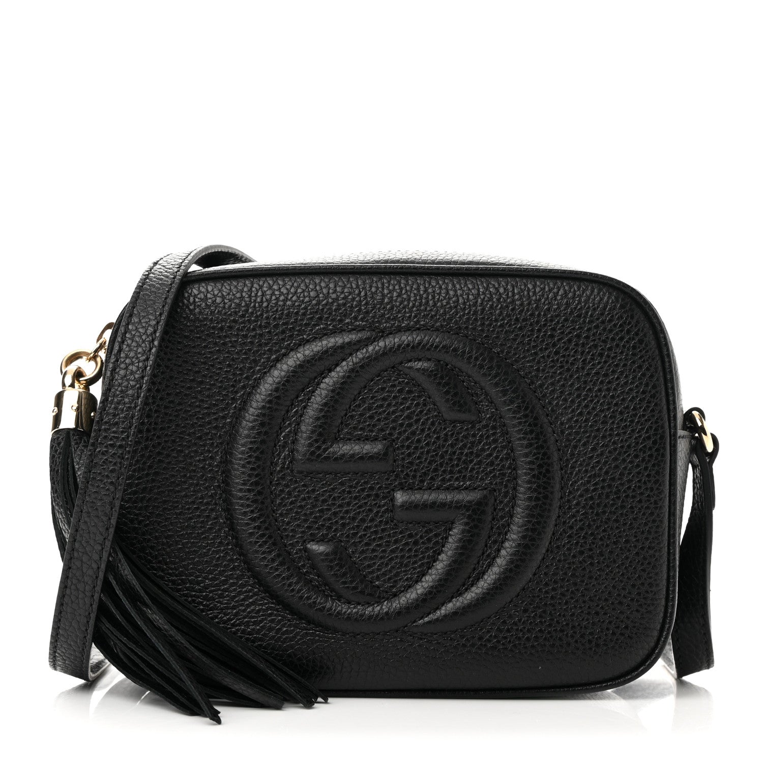 Gucci Pebbled Calfskin Small Soho Disco Bag Black 1 of 10