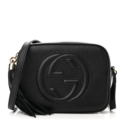 Gucci Pebbled Calfskin Small Soho Disco Bag Black 1 of 10